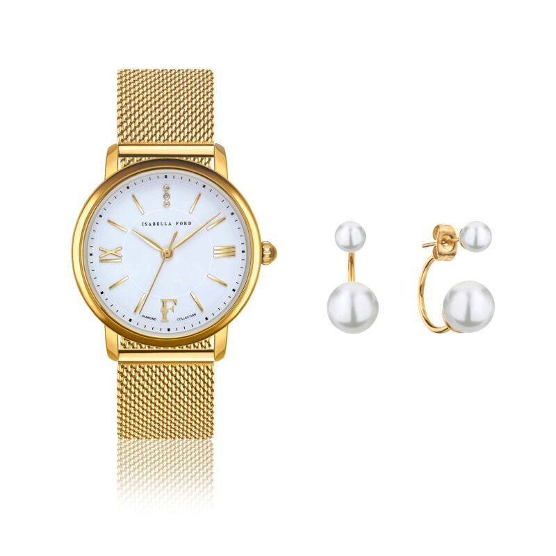 Selene set in Gold