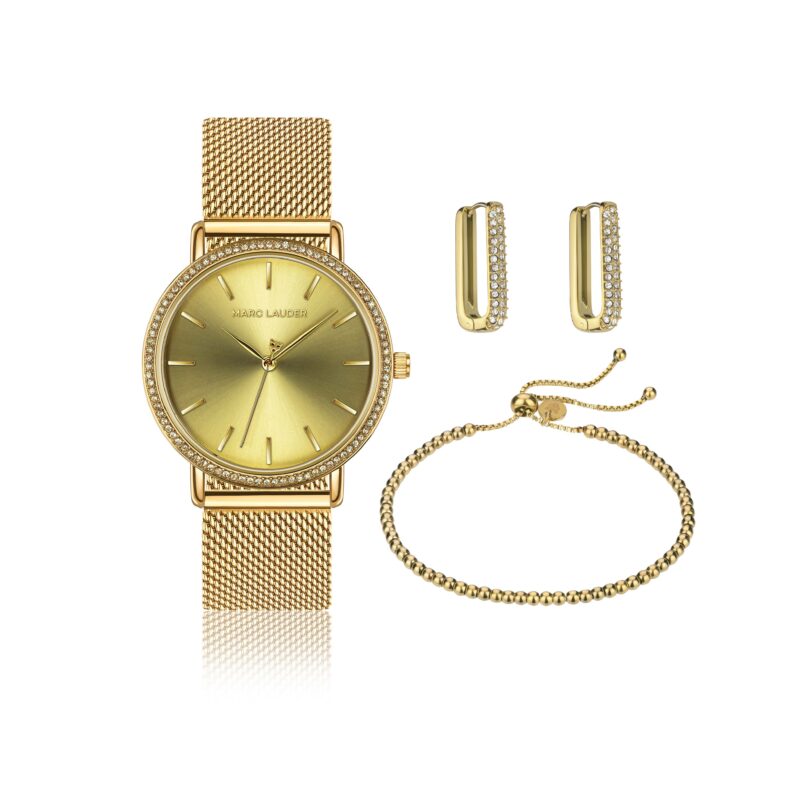 Marc Lauder Marbella set Sunray gold  Mesh