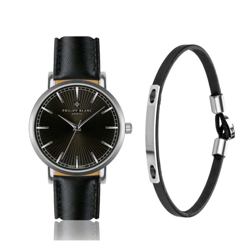 Vernier black leather set - Image 6