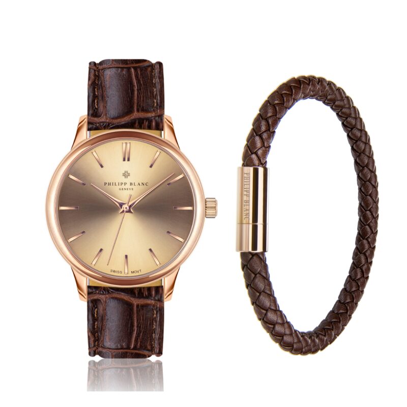 Lugano brown leather set - Image 11