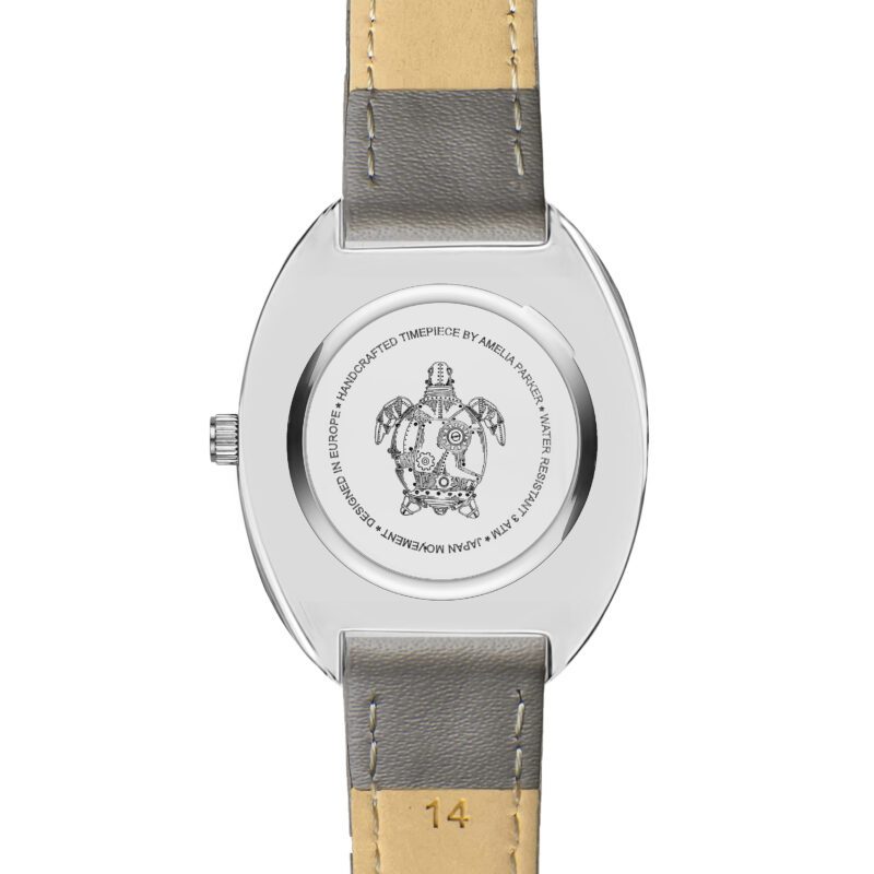 Soraya Silver Padded and stitched smooth - Image 4