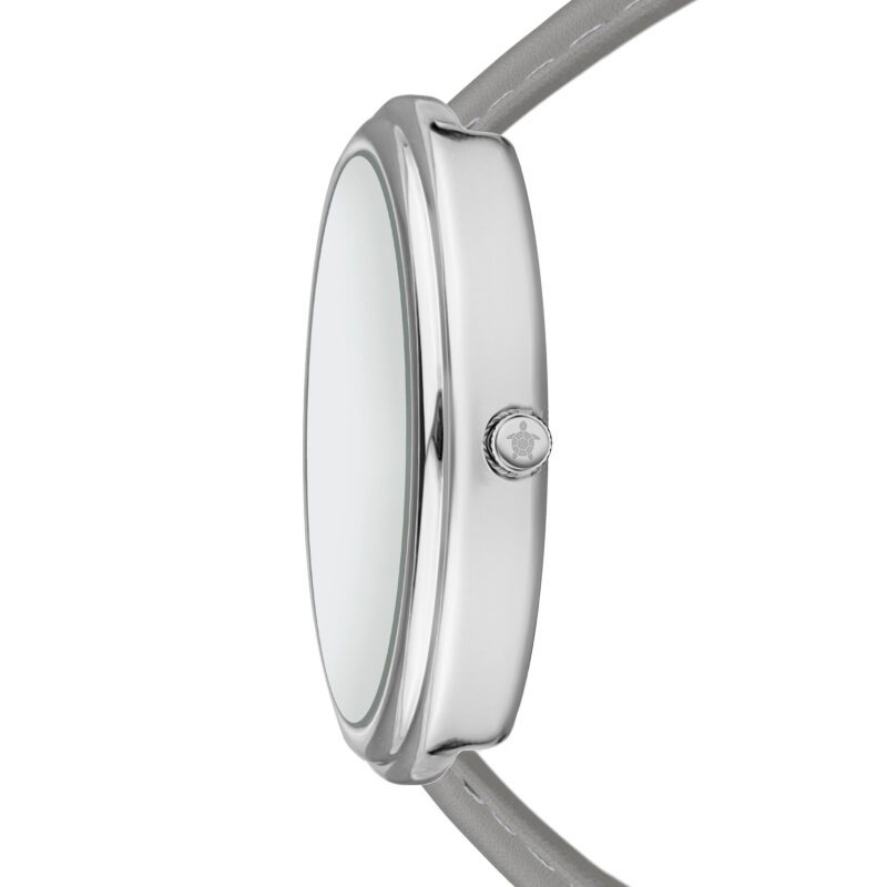 Soraya Silver Padded and stitched smooth - Image 5