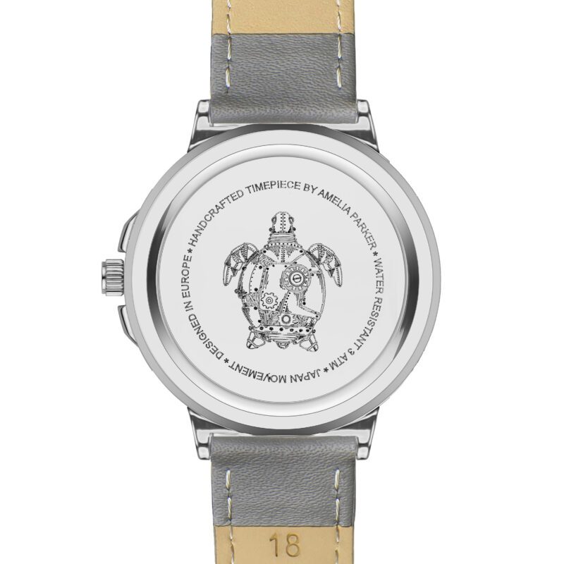Aquelle Silver Padded and stitched smooth - Image 4