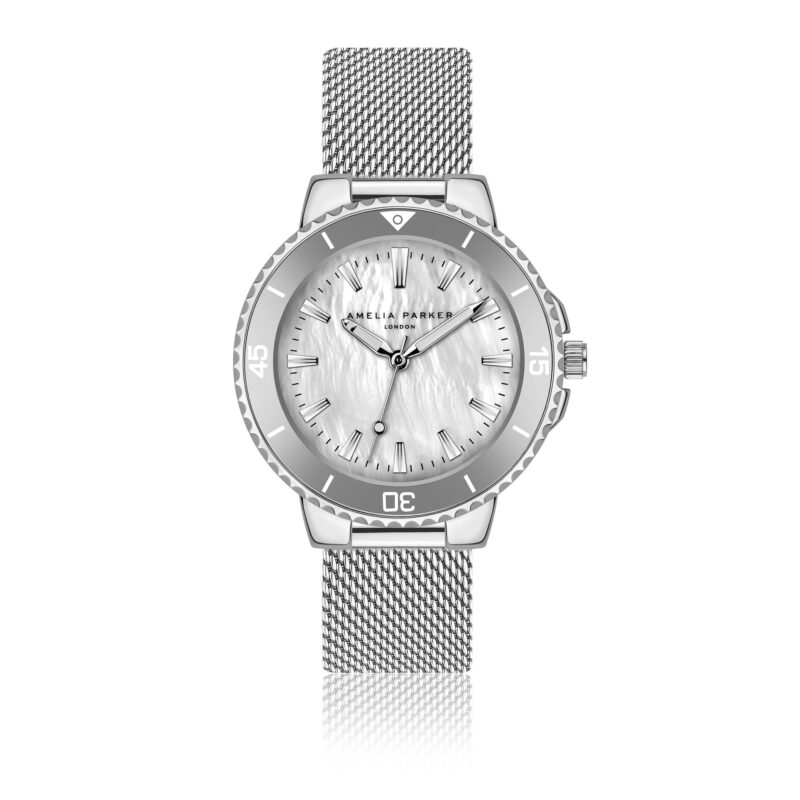 Clayne Silver Mesh