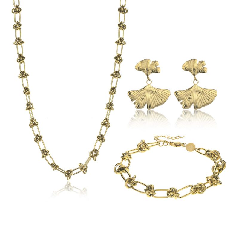 Nautia Set in Gold
