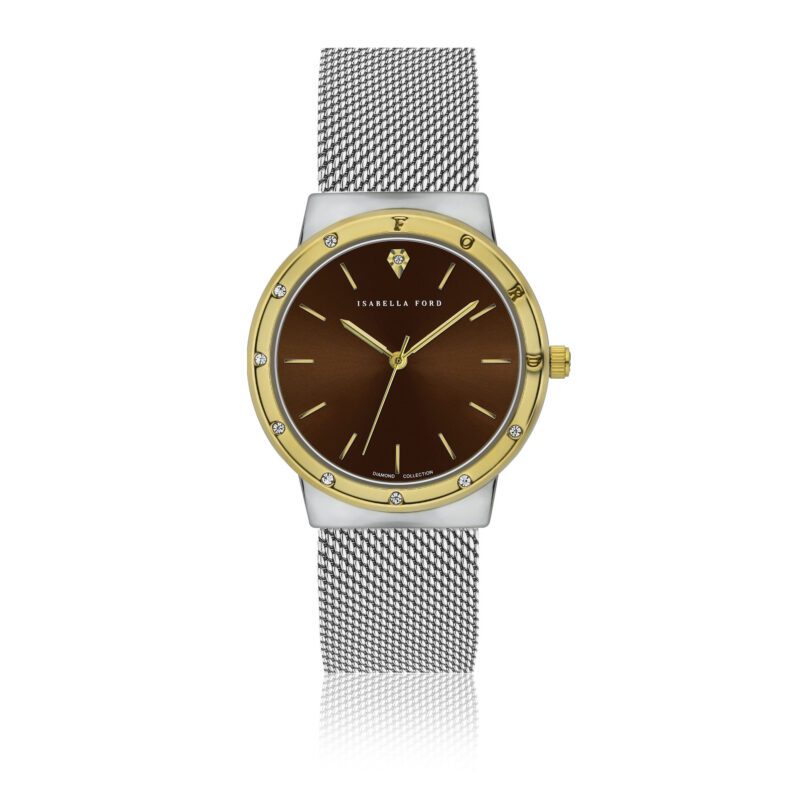 Capucine Silver Mesh