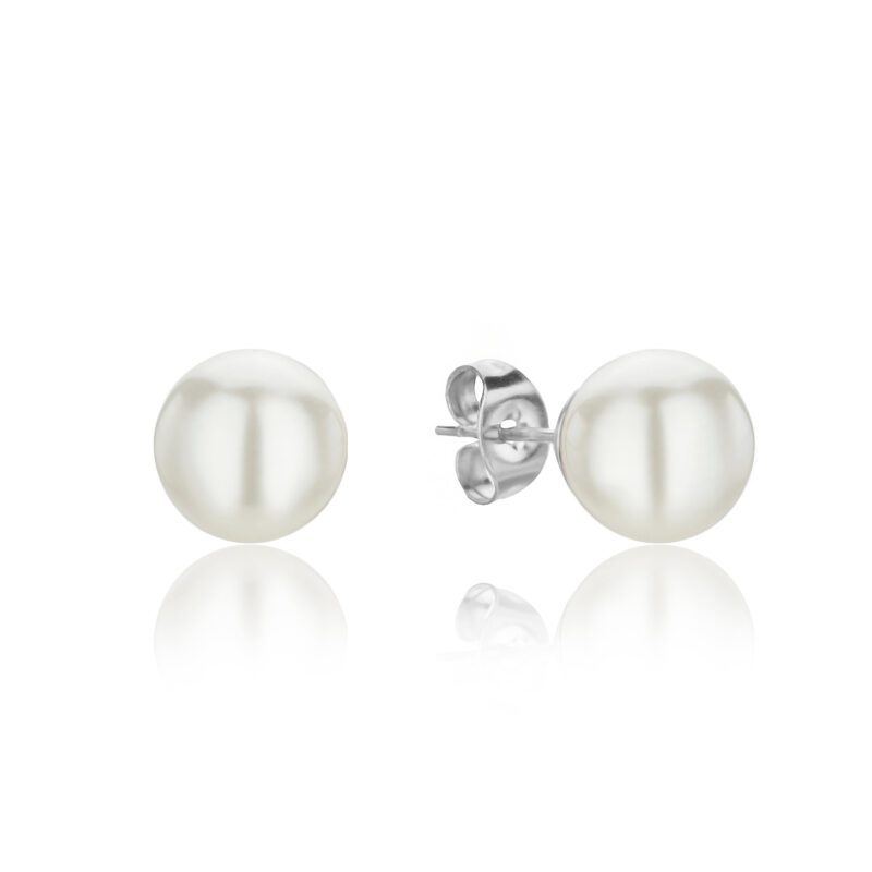 Diane Pearl Set in Silver - Image 4