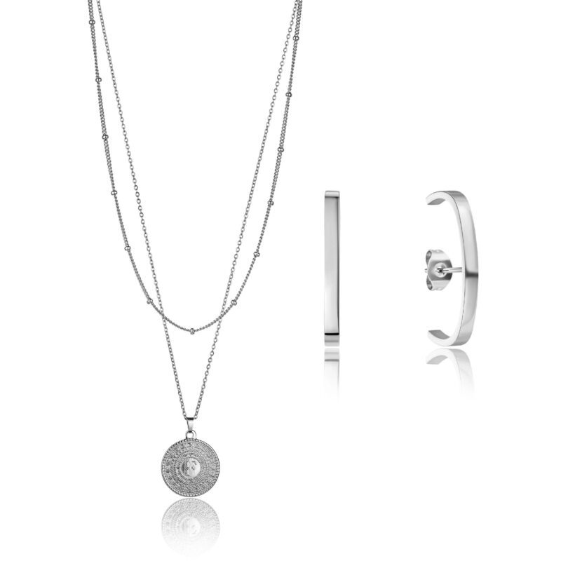 Brie Set in Silver
