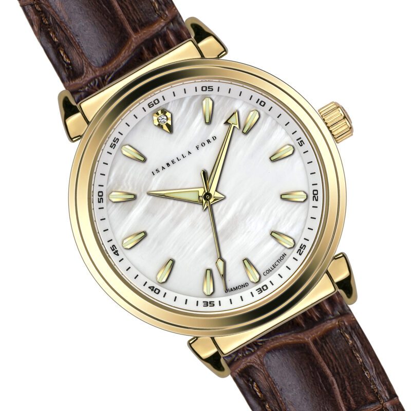 Barbara set in Gold - Image 6