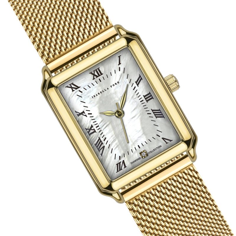 Coralie set in Gold - Image 5