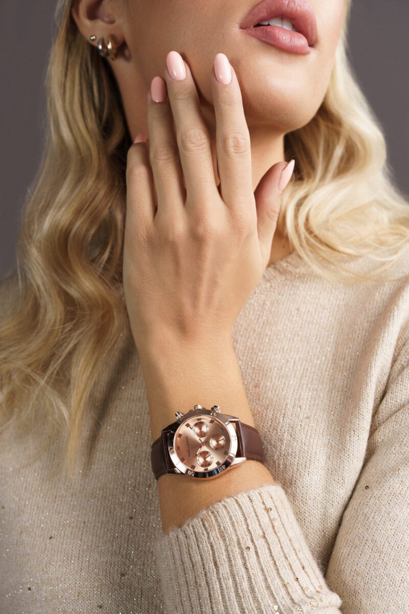 Valencia Brown Leather Set