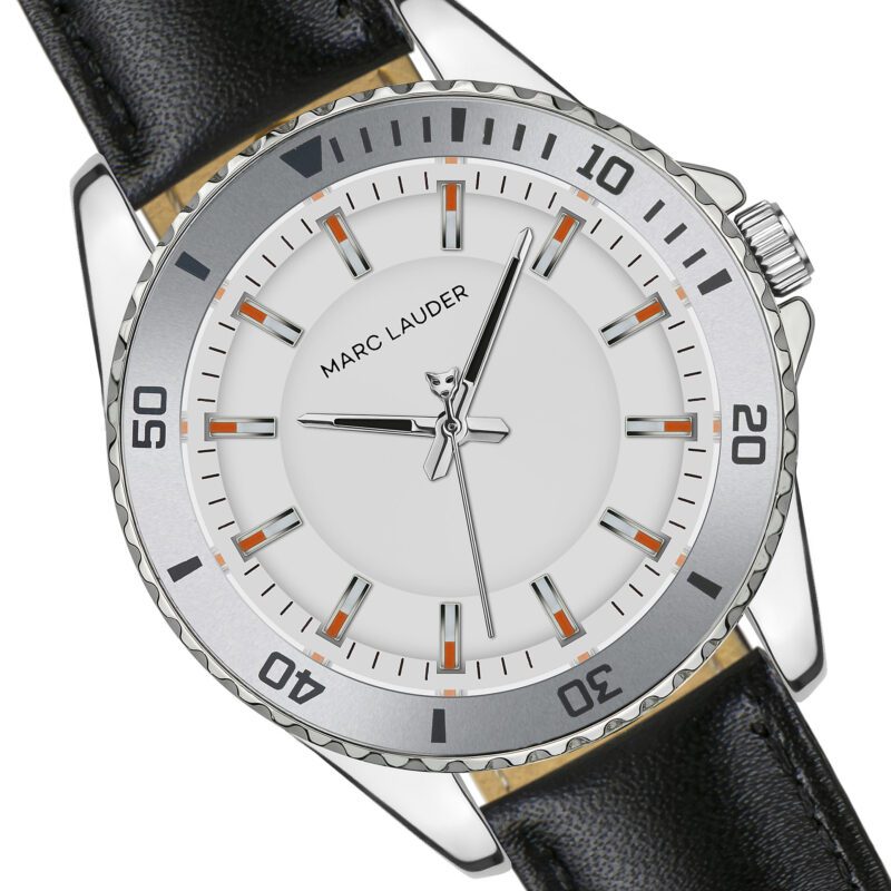 Oslo White Padded and stitched smooth Genuine calf leather Set - Image 5