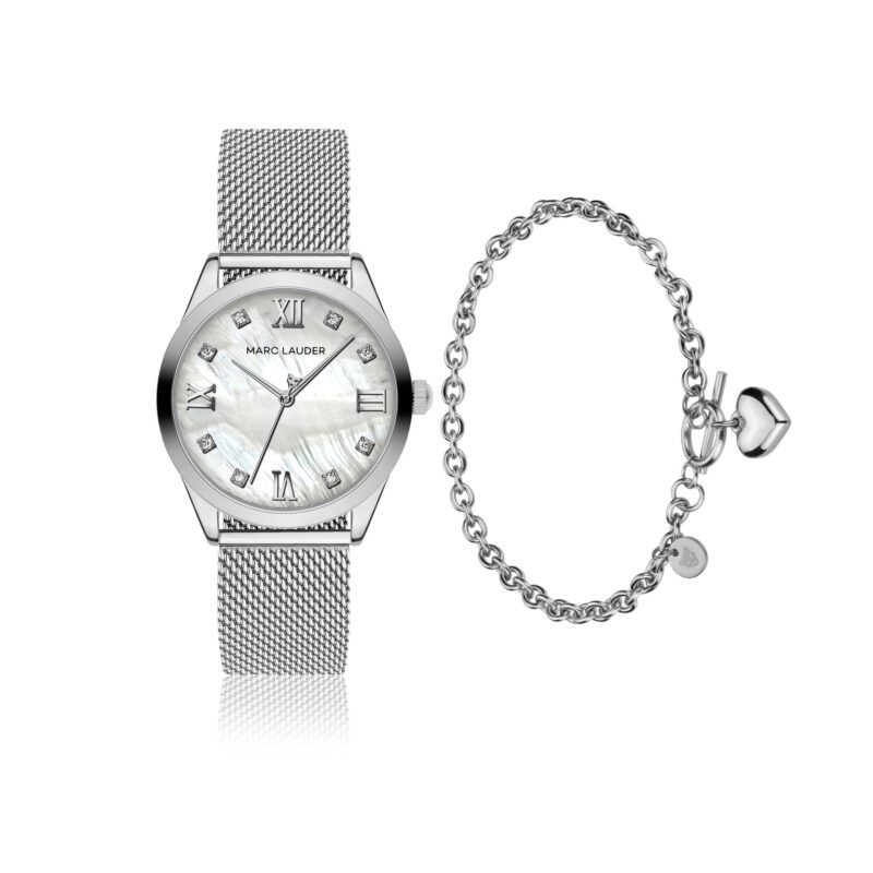 Geneva MOP Mesh  Stainless steel Set